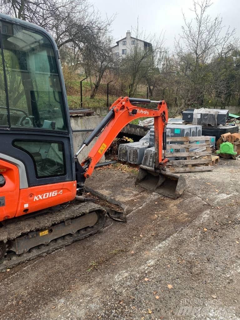 Kubota KX 016-4 Mini rýpadla < 7t