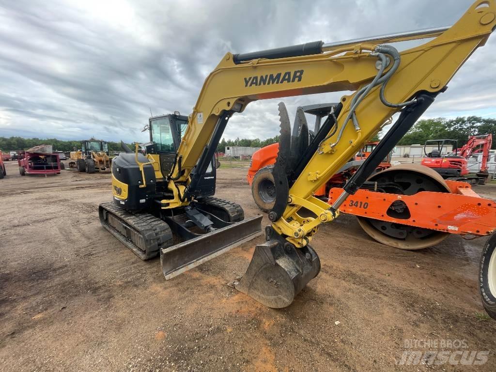 Yanmar Vio 80-1 Pásová rýpadla