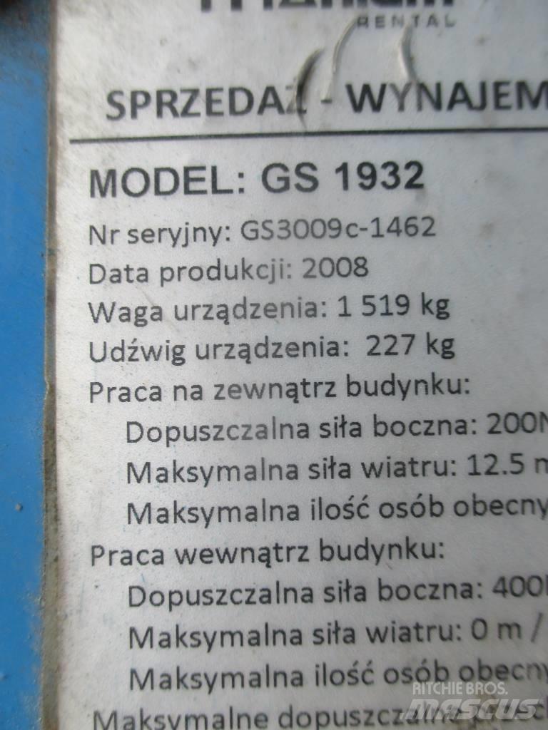 Genie GS 1932 Nůžková zvedací plošina