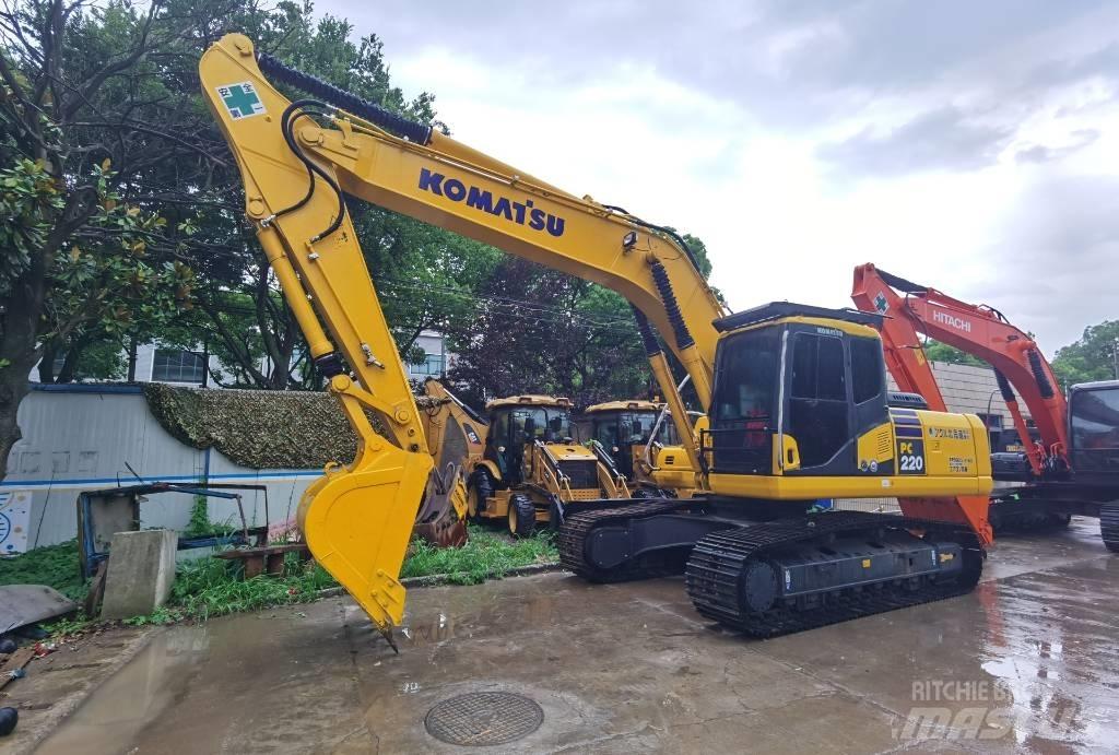 Komatsu PC 220-7 Pásová rýpadla