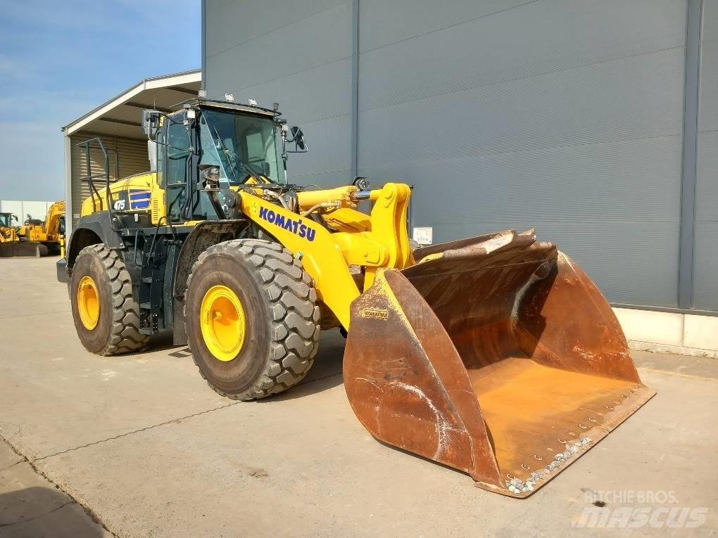 Komatsu WA475-10 Kolové nakladače