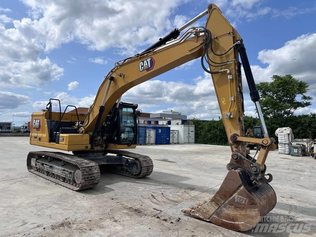 CAT 323 Pásová rýpadla