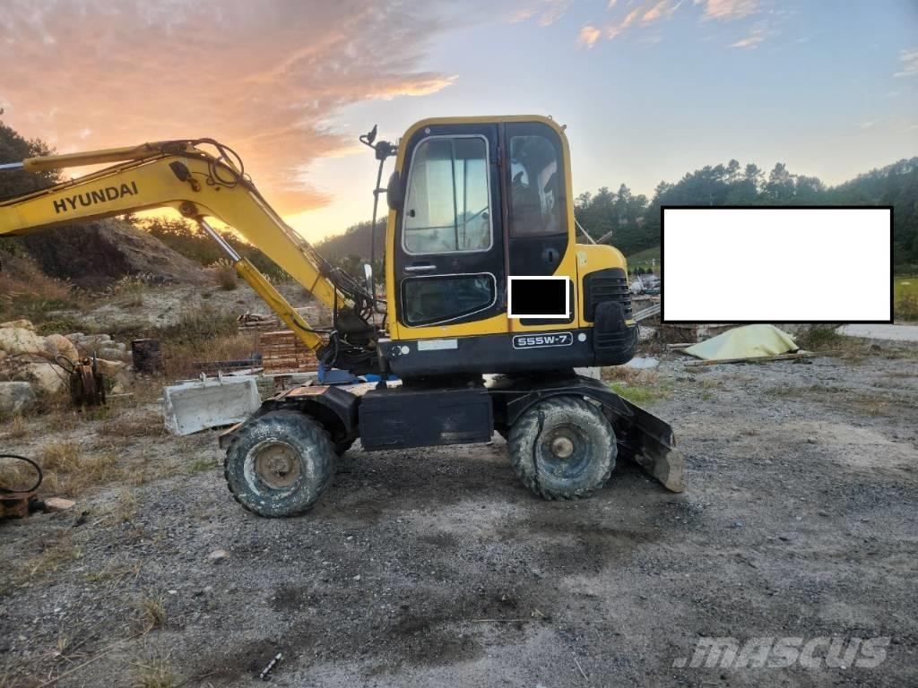 Hyundai Robex 55 W-7 Kolová rýpadla