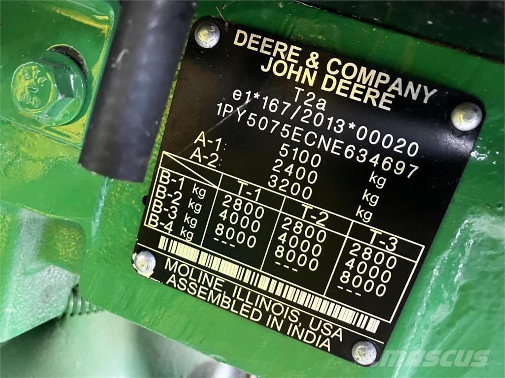 John Deere 5075E Traktory