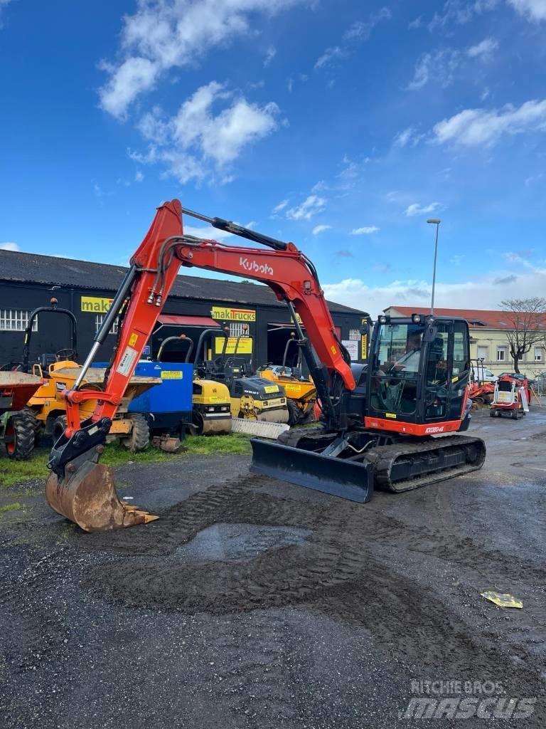 Kubota KX 080-4a Midi rýpadla 7t - 12t