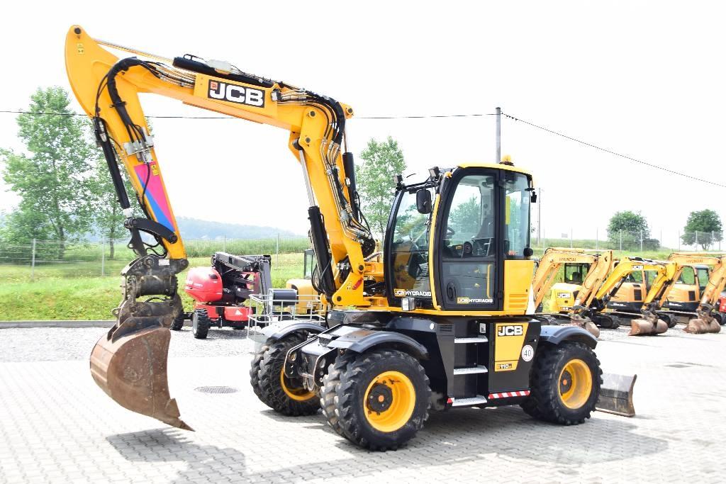 JCB Hydradig Kolová rýpadla