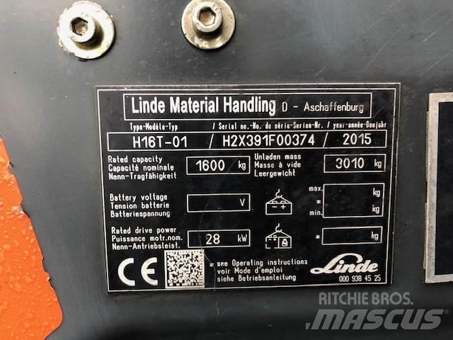 Linde H16T-01 LPG vozíky