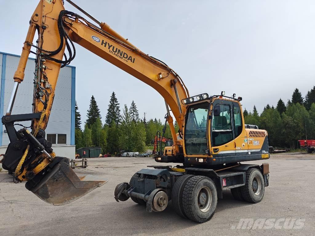 Hyundai R170-W9 Kolová rýpadla