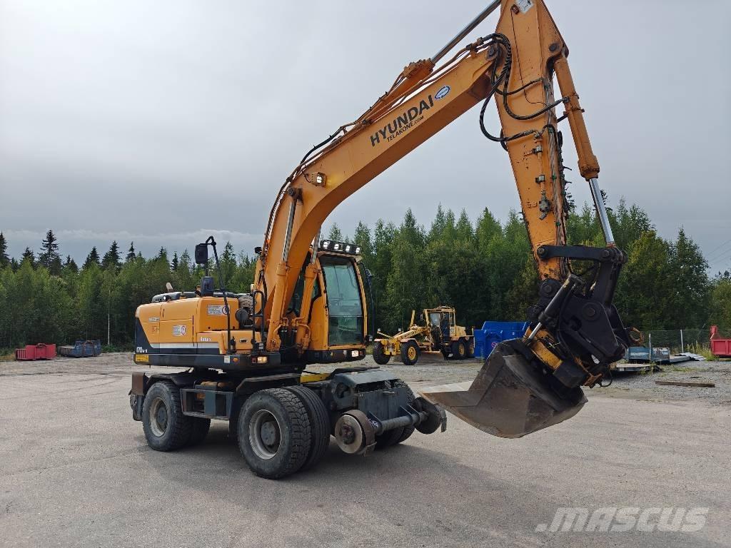 Hyundai R170-W9 Kolová rýpadla