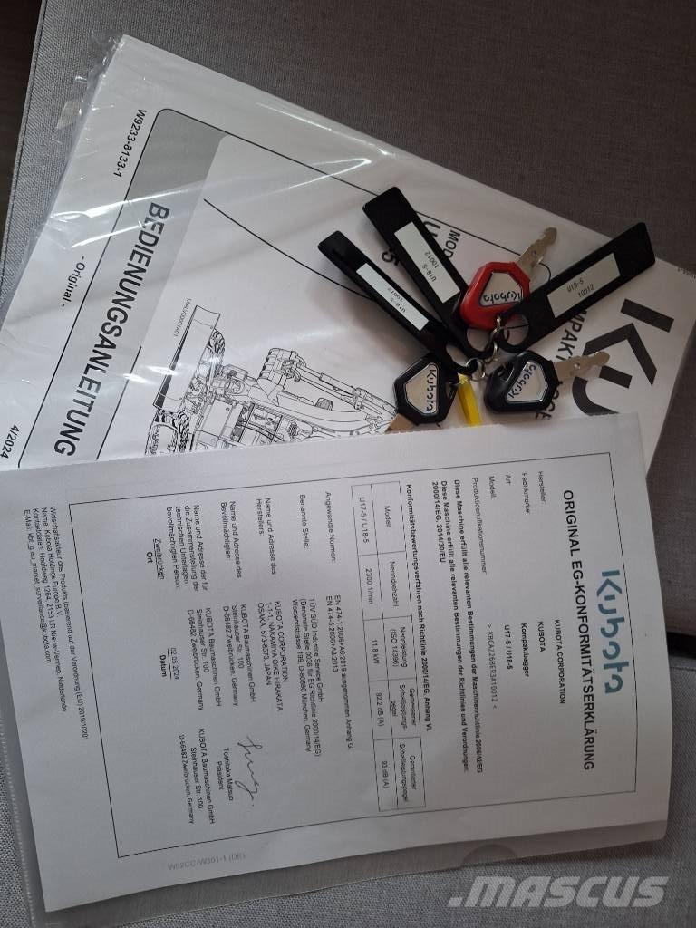 Kubota U 18-5 Mini rýpadla < 7t