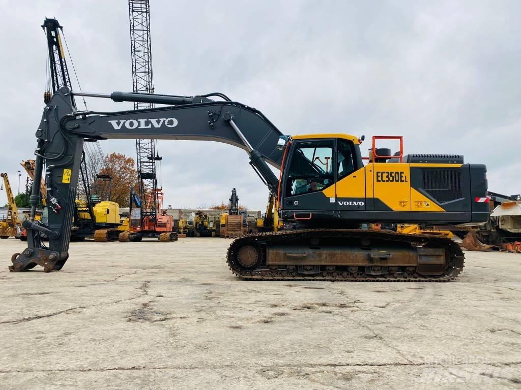 Volvo ec350el Pásová rýpadla