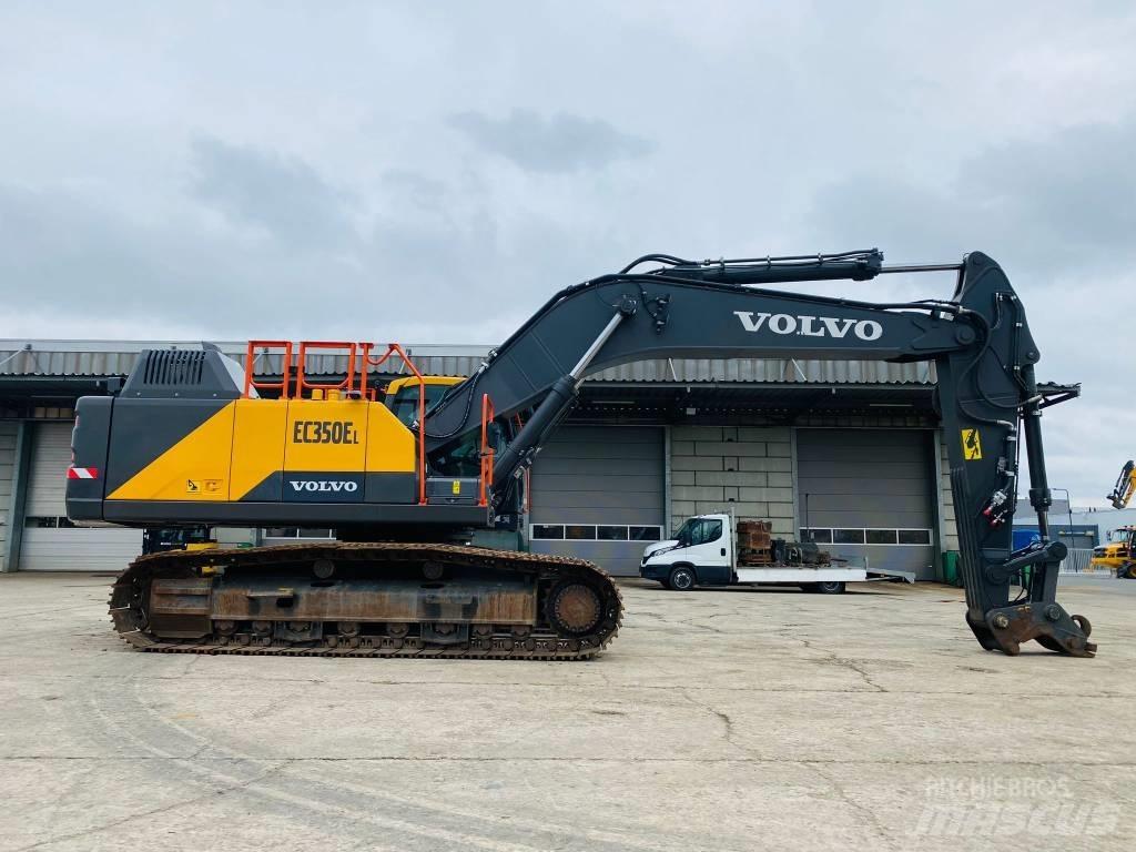 Volvo ec350el Pásová rýpadla