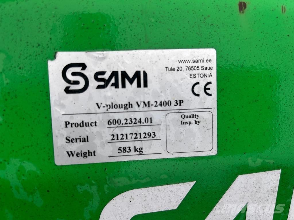 Sami VB2400 Sněžné pluhy, přední sněhové radlice