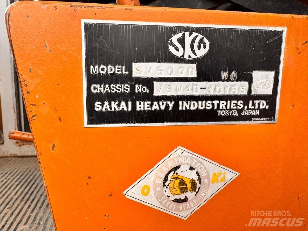Sakai SV 500 D Půdní kompaktory
