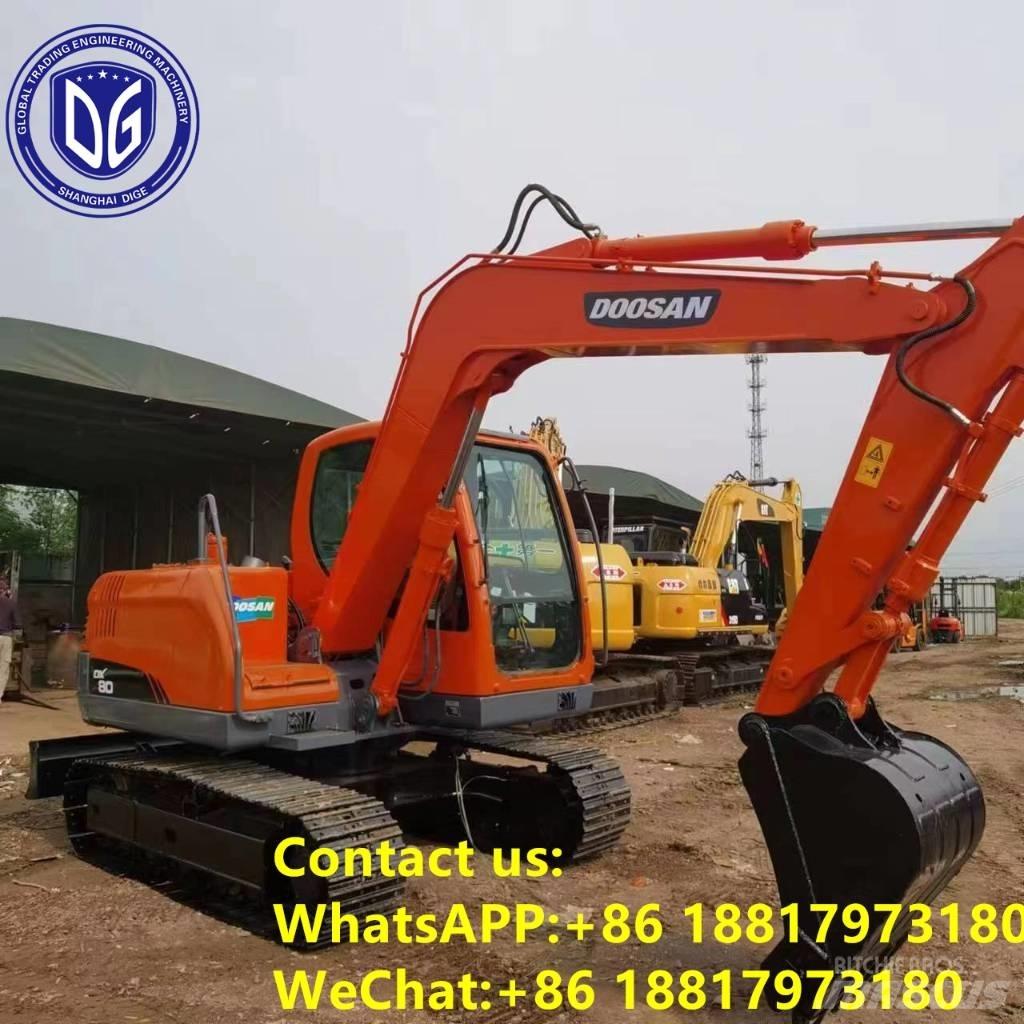 Doosan DX 80 Pásová rýpadla