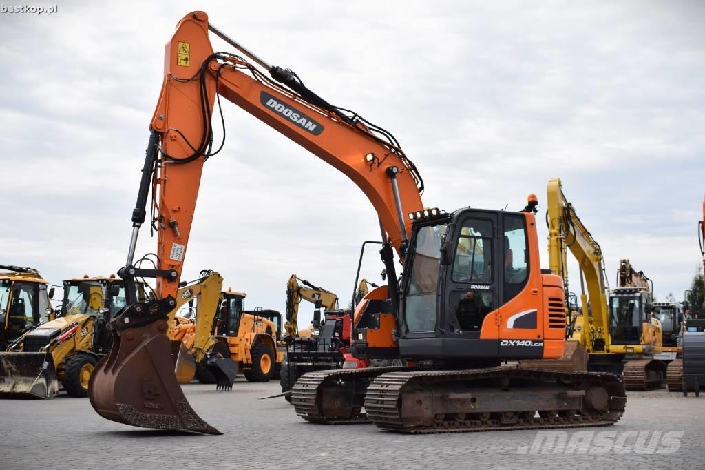 Doosan DX 140 LCR-5 Pásová rýpadla