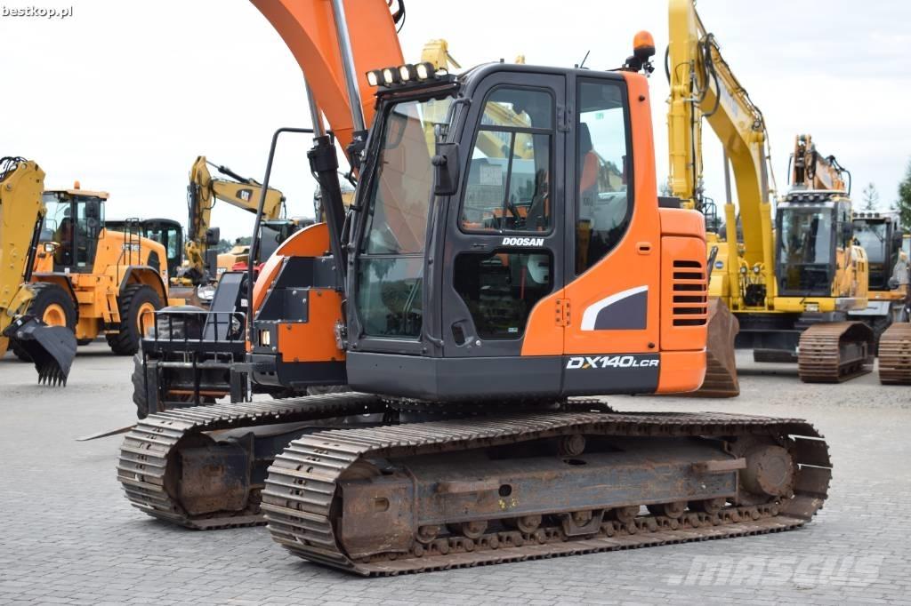 Doosan DX 140 LCR-5 Pásová rýpadla