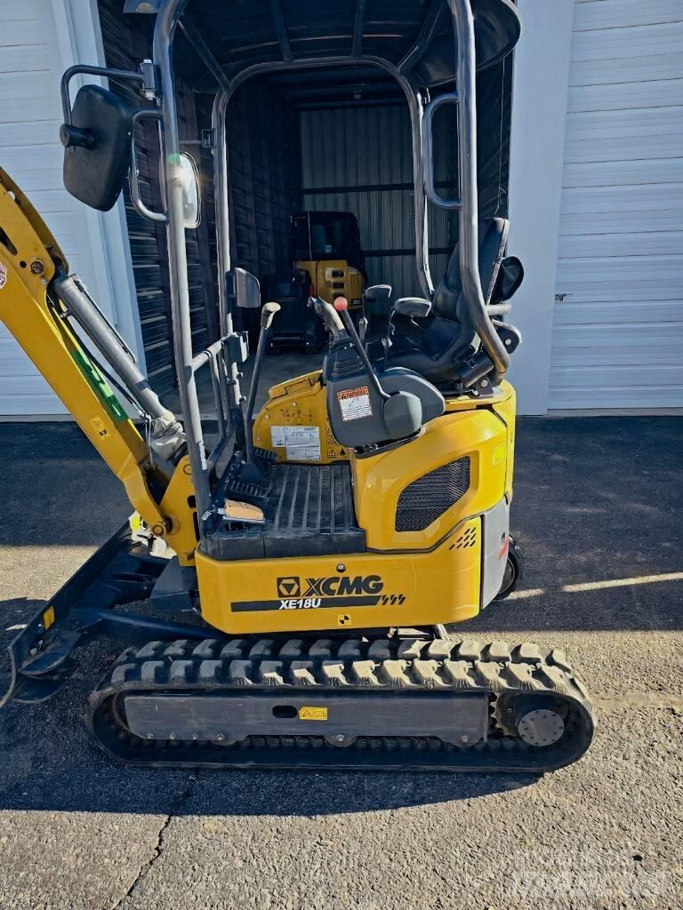 XCMG XE 18 U Mini rýpadla < 7t