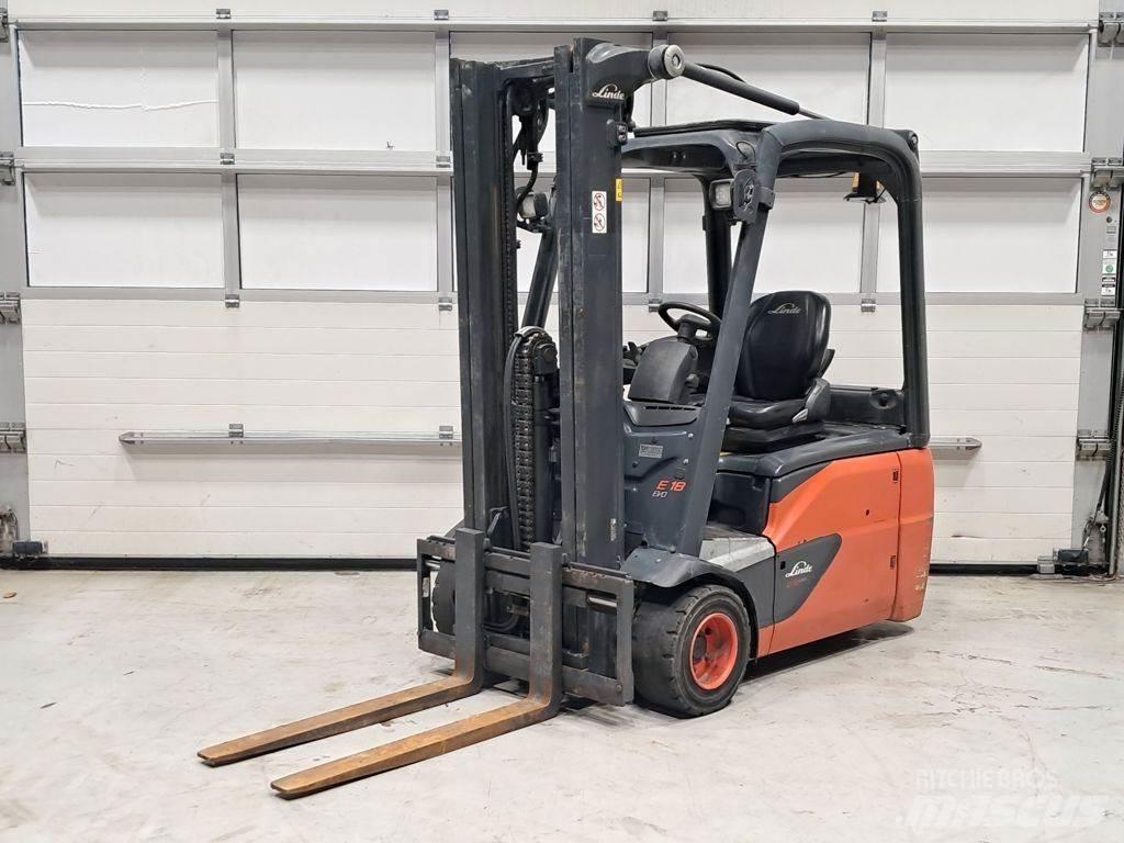 Linde E18-02 Akumulátorové vozíky