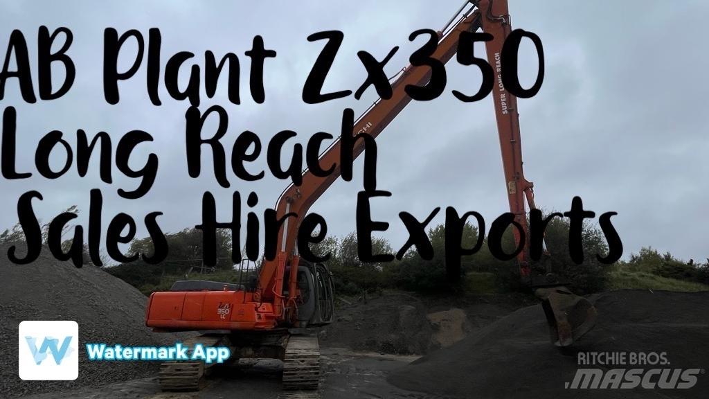 Hitachi ZX 350 LL Pásová rýpadla