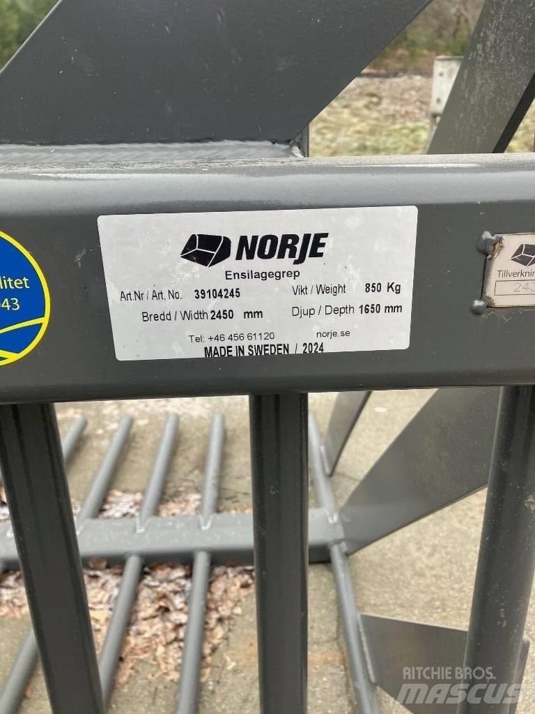 Norje Ensilagegrep Příslušenství předního nakladače
