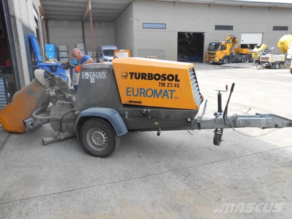 Turbosol TM27.45DCB Čerpadla na potěry