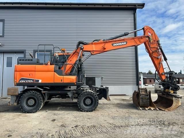 Doosan DX 170 W Kolová rýpadla