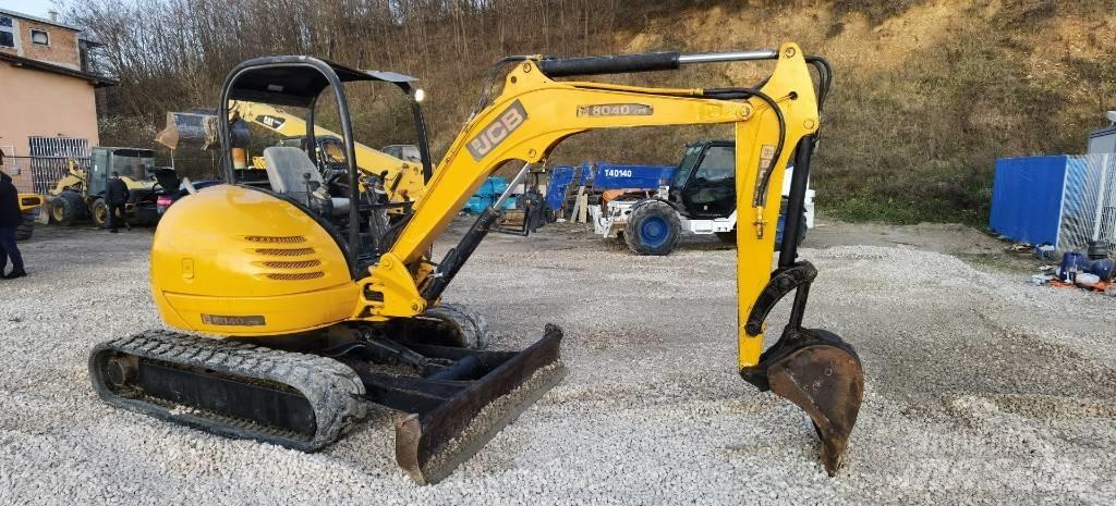 JCB 8040 ZTS Mini rýpadla < 7t