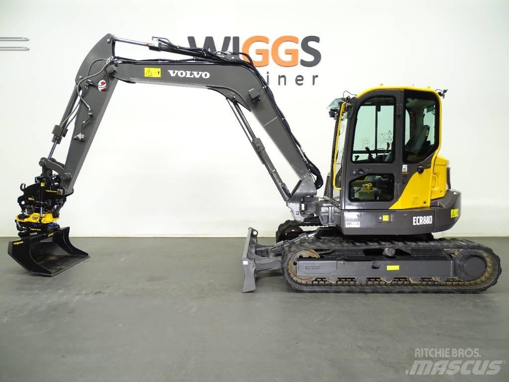 Volvo ECR 88 D Midi rýpadla 7t - 12t