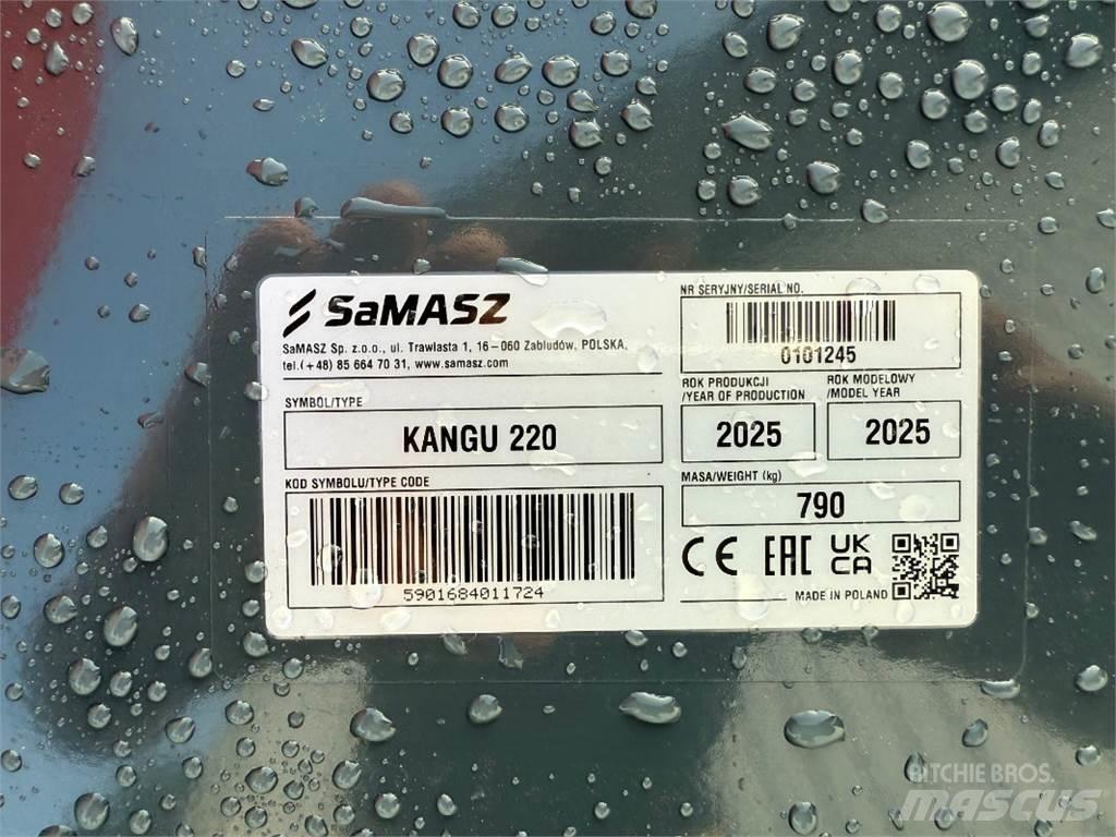 Saphir Kangu 220 Stroje na sklizeň pícnin-příslušenství