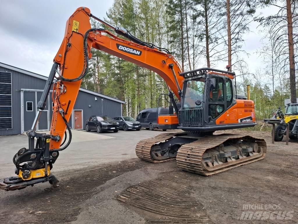 Doosan DX160LC-5 Pásová rýpadla