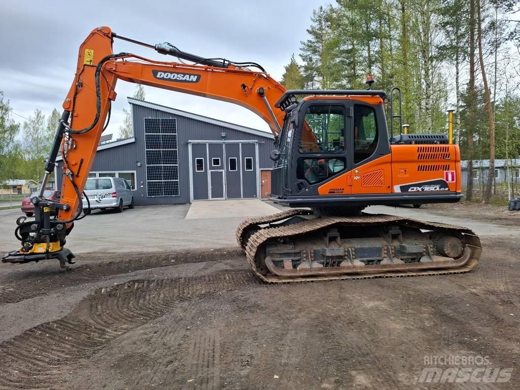 Doosan DX160LC-5 Pásová rýpadla