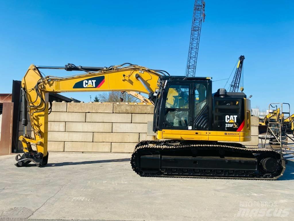 CAT 335 F L CR Pásová rýpadla