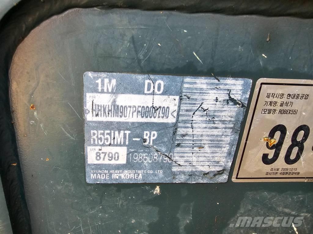 Hyundai Robex 55 Mini rýpadla < 7t