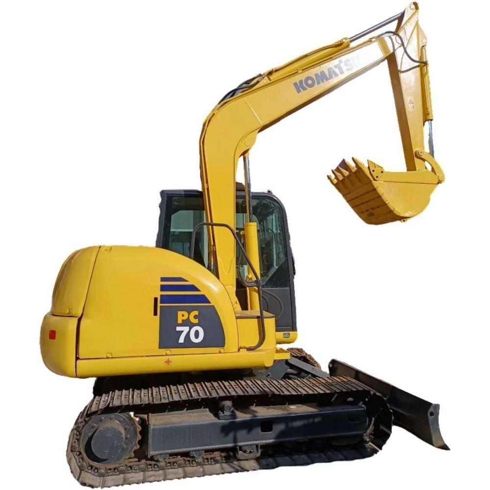 Komatsu PC 70 Pásová rýpadla