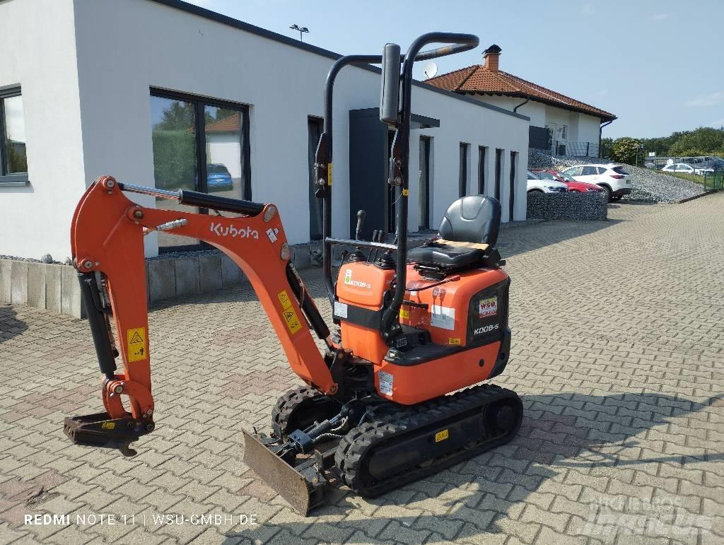 Kubota K008-5 Mini rýpadla < 7t