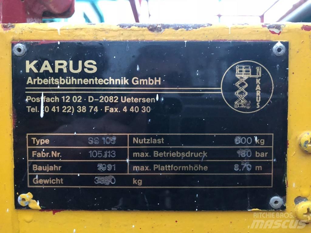 Karus SS105  V-3404 Vertikální sloupové výtahy