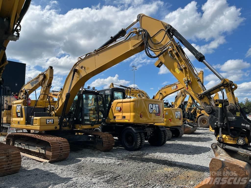 CAT 320 Pásová rýpadla