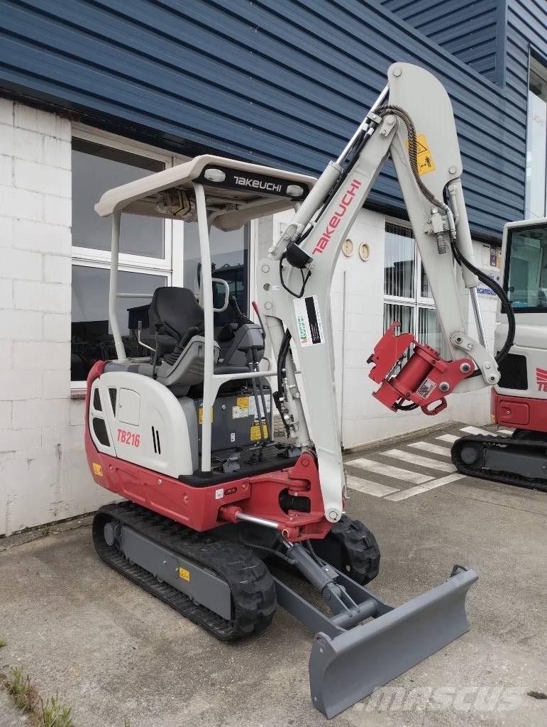 Takeuchi TB 216 Mini rýpadla < 7t