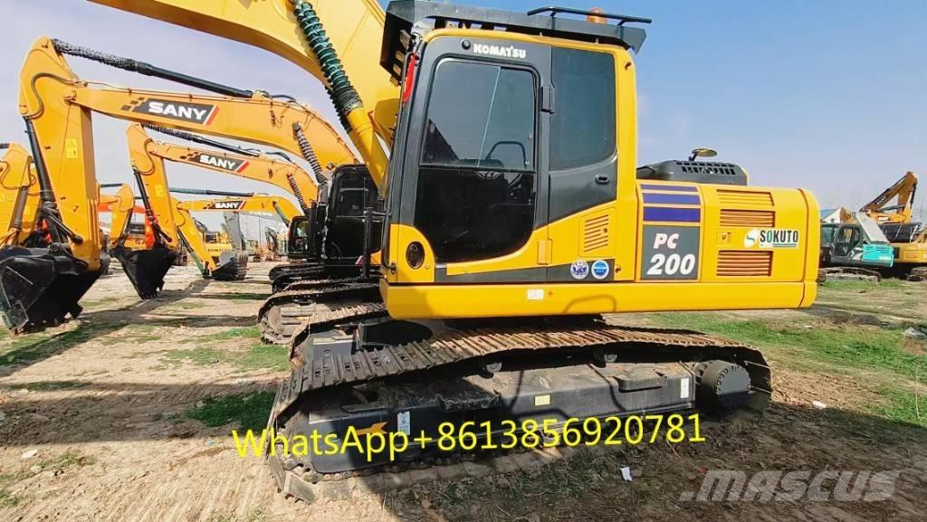 Komatsu PC 200-8 Pásová rýpadla