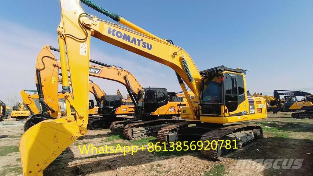Komatsu PC 200-8 Pásová rýpadla