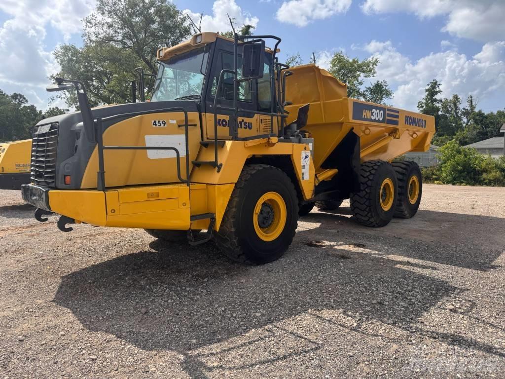 Komatsu HM 300-3 Kloubové dempry