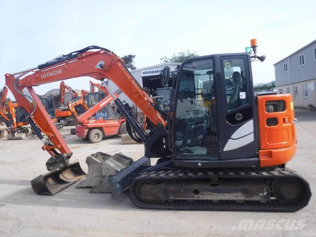 Hitachi ZX 85 US B-6 Midi rýpadla 7t - 12t