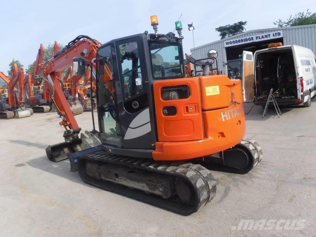 Hitachi ZX 85 US B-6 Midi rýpadla 7t - 12t