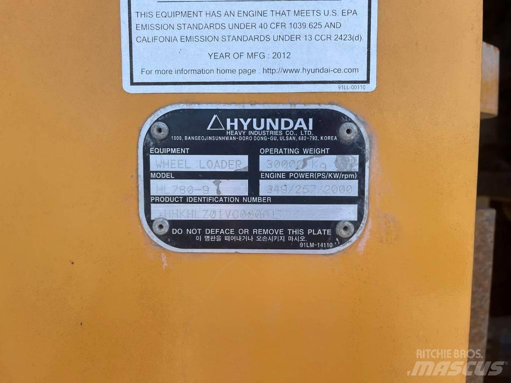 Hyundai HL 780-9 Kolové nakladače