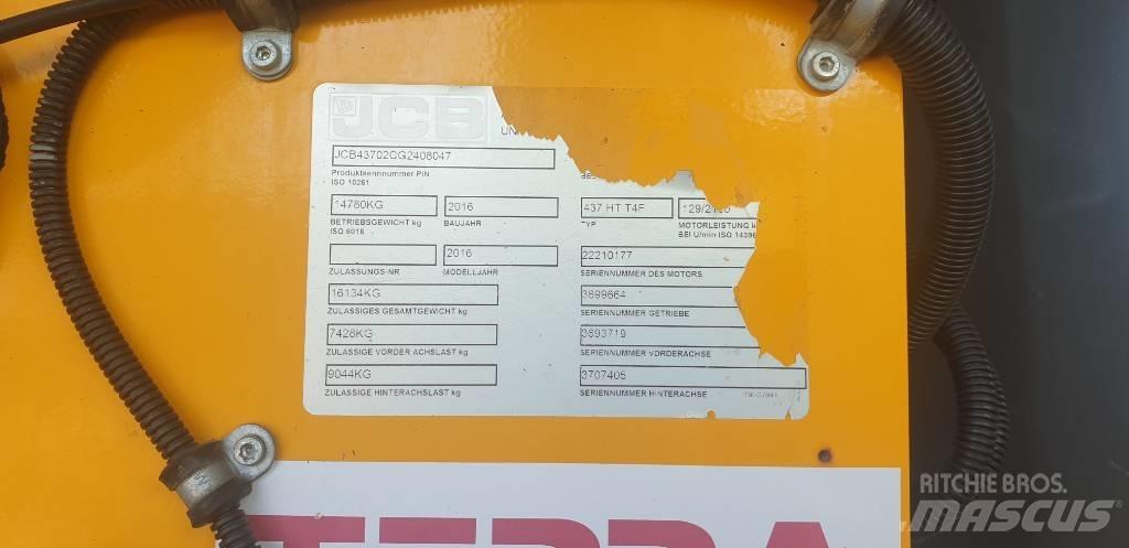 JCB 437 Kolové nakladače
