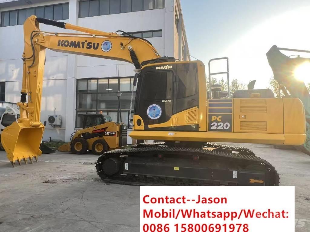 Komatsu PC 220 Pásová rýpadla