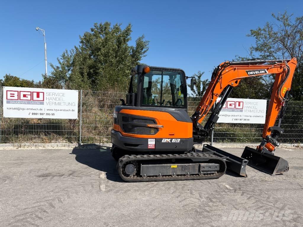 Develon DX 63-7 Mini rýpadla < 7t