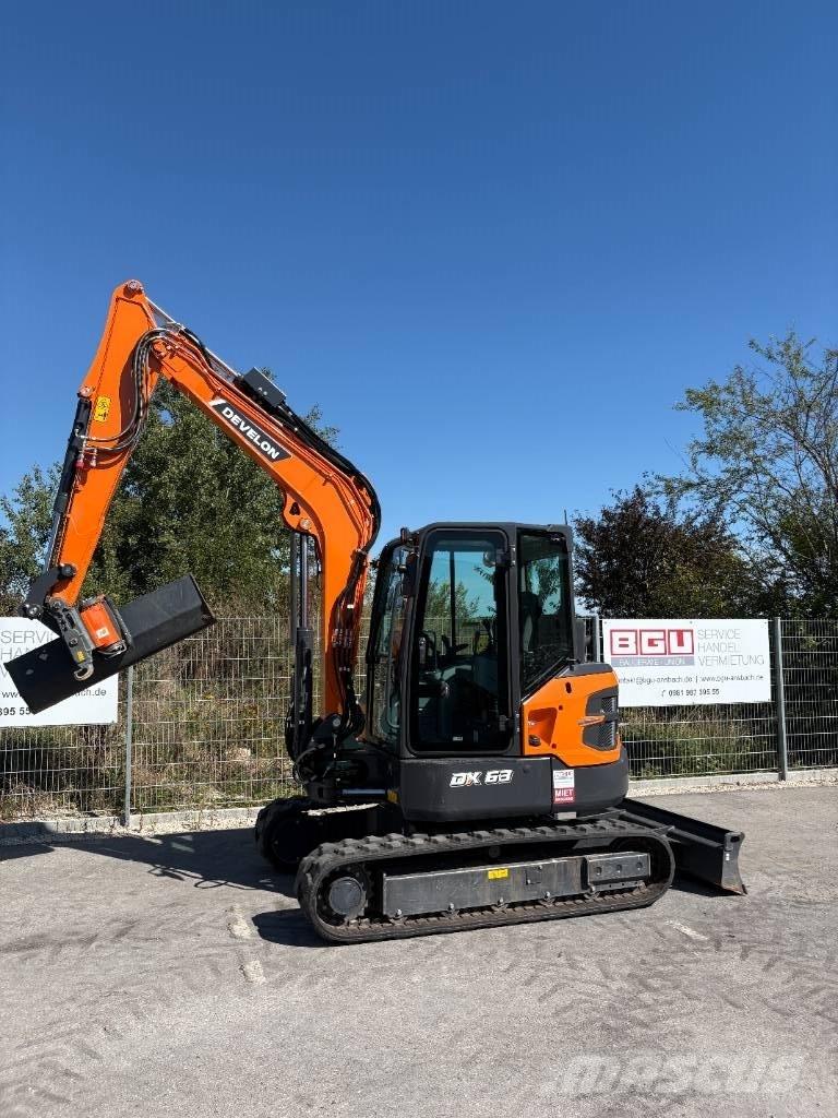 Develon DX 63-7 Mini rýpadla < 7t