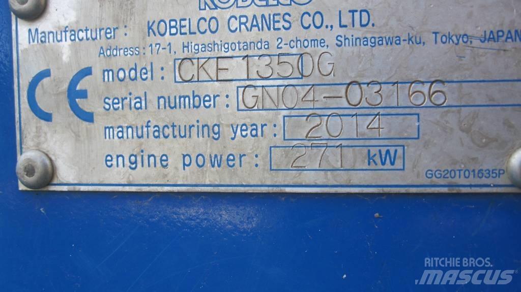 Kobelco CKE1350G Pásové jeřáby